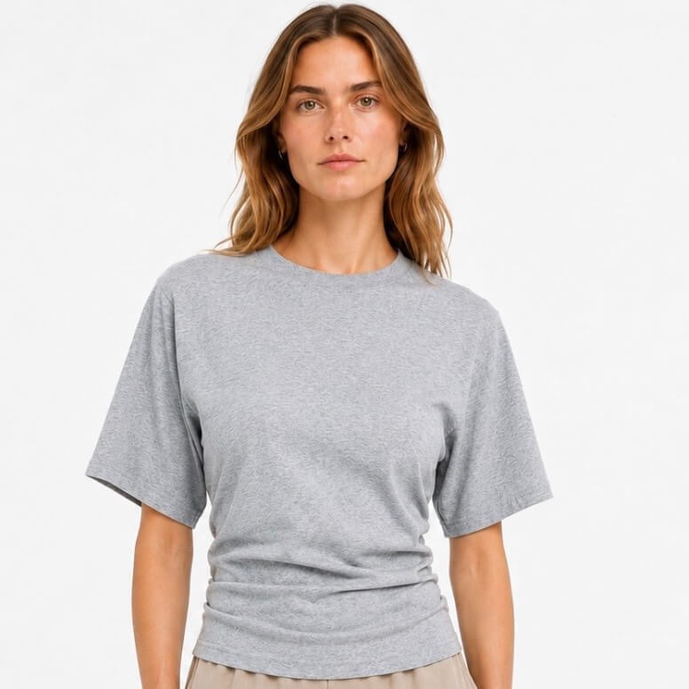 Gedrapeerd T-shirt