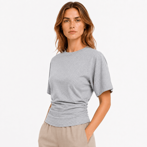 Gedrapeerd T-shirt
