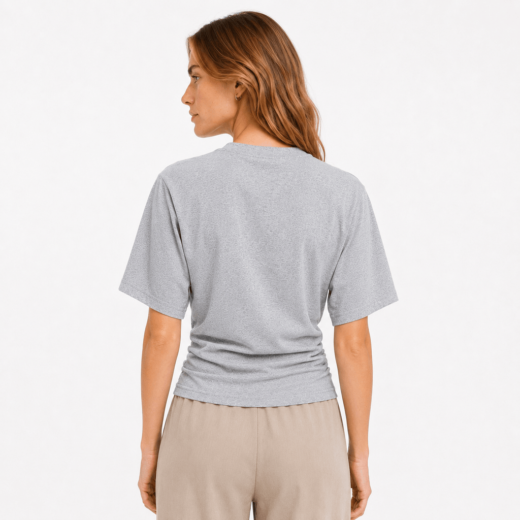Gedrapeerd T-shirt