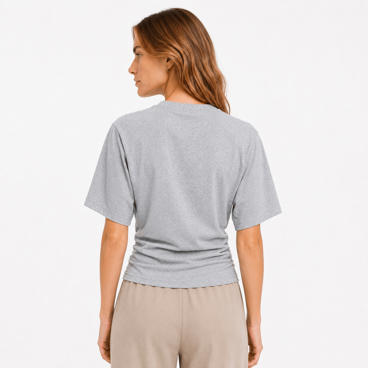 Gedrapeerd T-shirt
