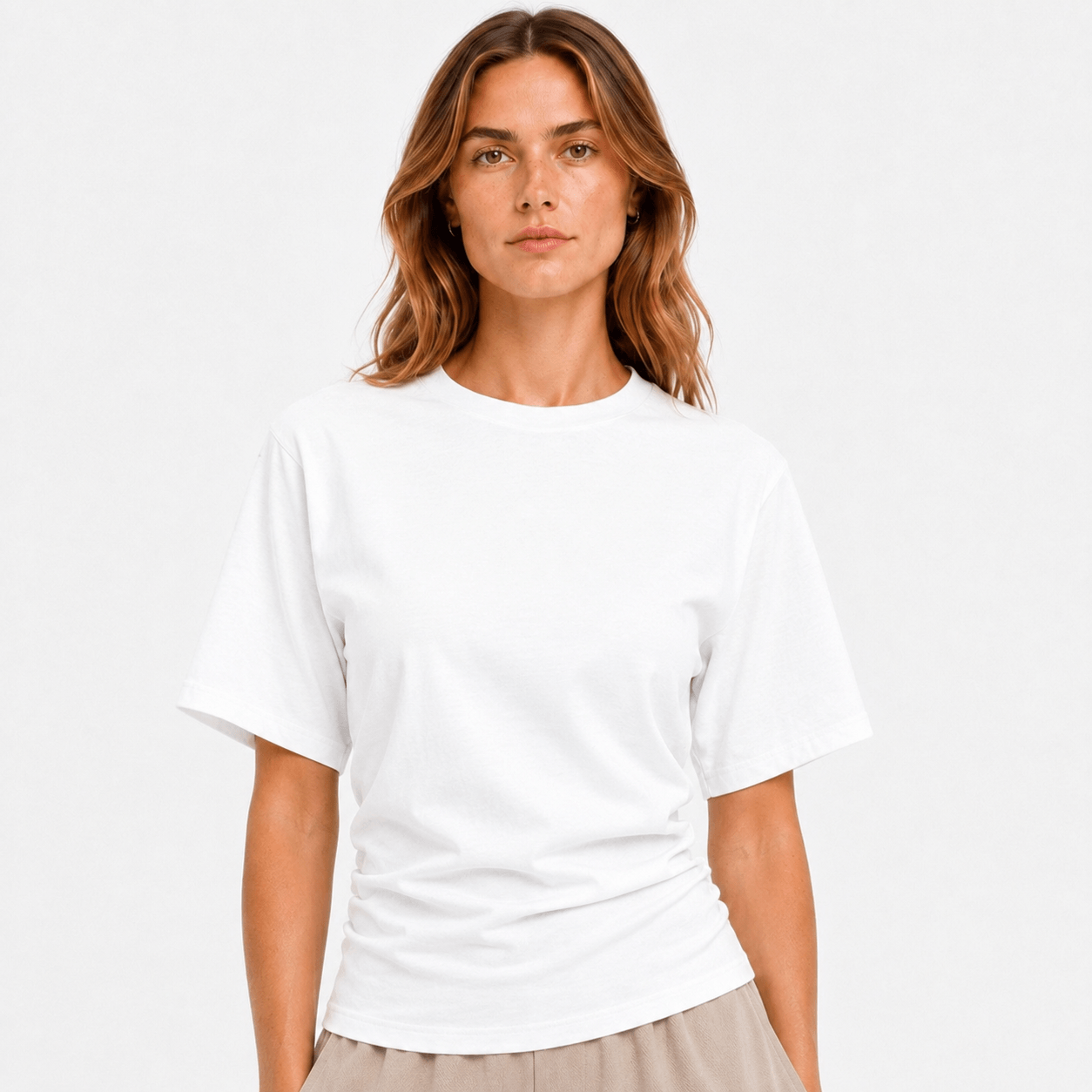 Gedrapeerd T-shirt