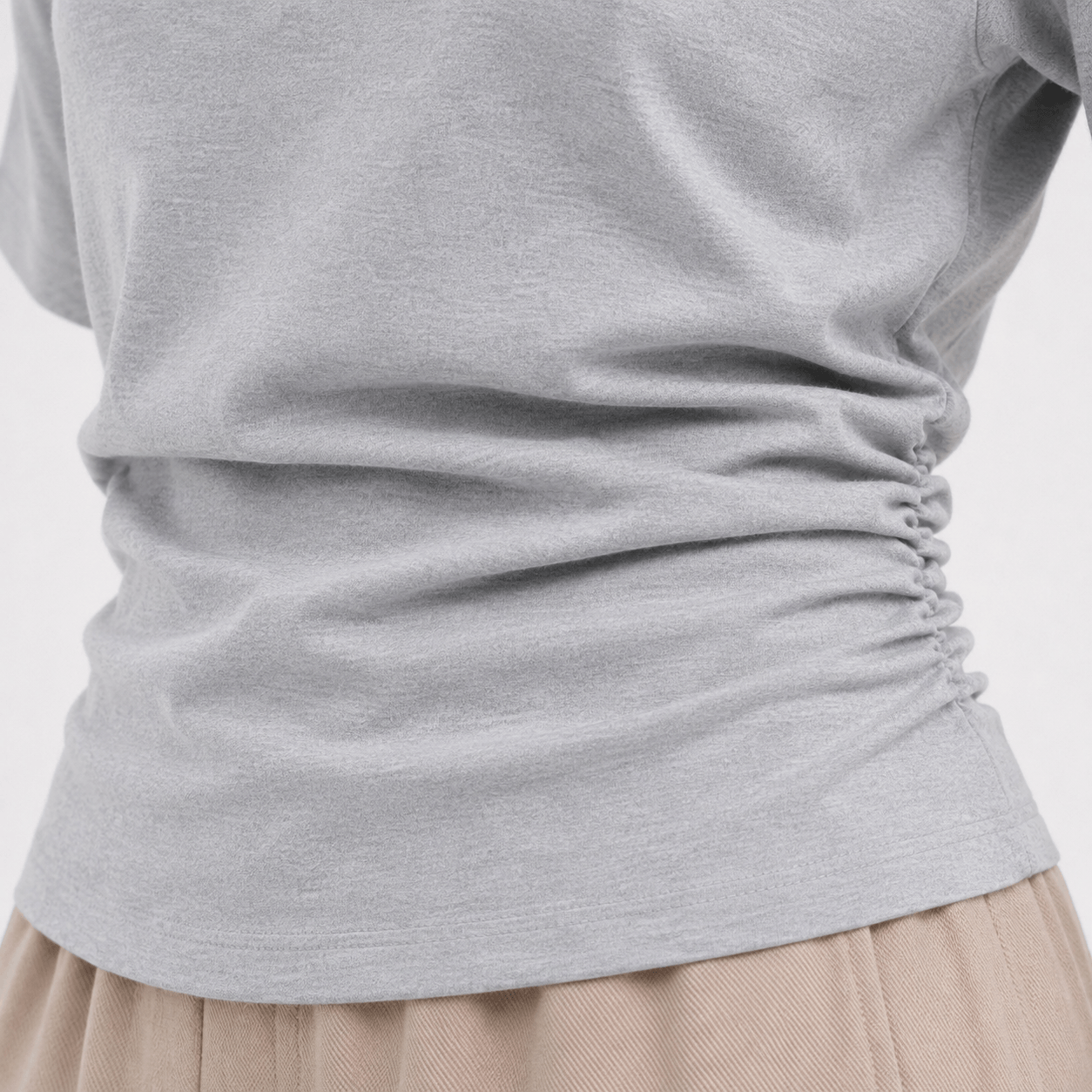 Gedrapeerd T-shirt