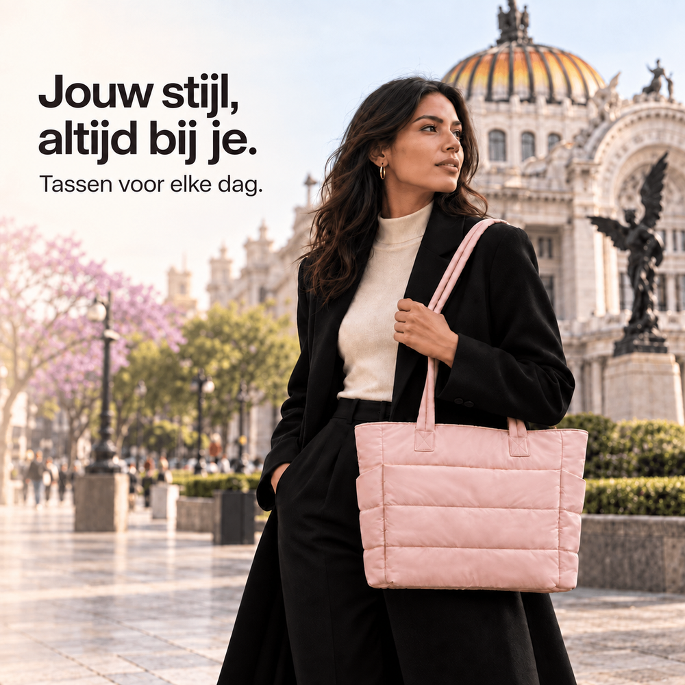 Jouw stijl, altijd bij je. Tassen voor elke dag.